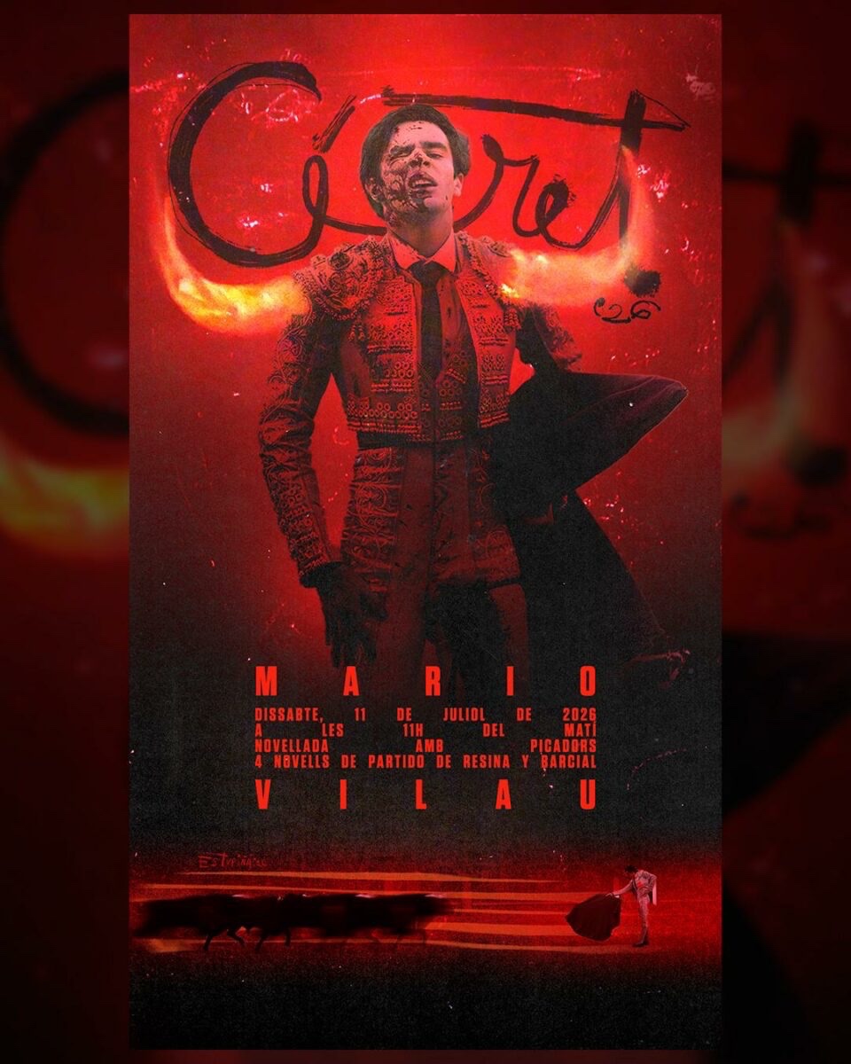El cartel de la encerrona de Mario Vilau 