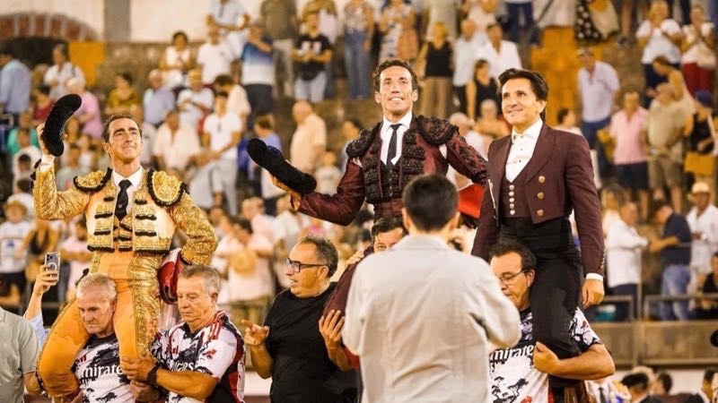 Diego Ventura, El Fandi y David de Miranda triunfan en Priego de Córdoba