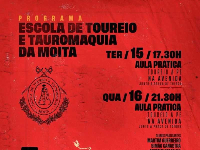 La Escuela Taurina de la Moita presenta un ambicioso certamen de fomento en las Fiestas de N. Sra. da Boa Viagem