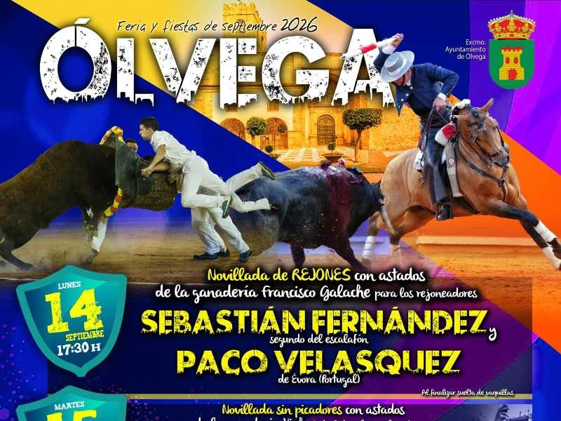 Rejones, cantera y tauromaquias populares protagonizan la Feria Taurina de Ólvega 2026