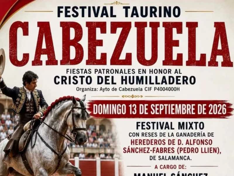 Cabezuela anuncia un atractivo festival taurino mixto con acento segoviano