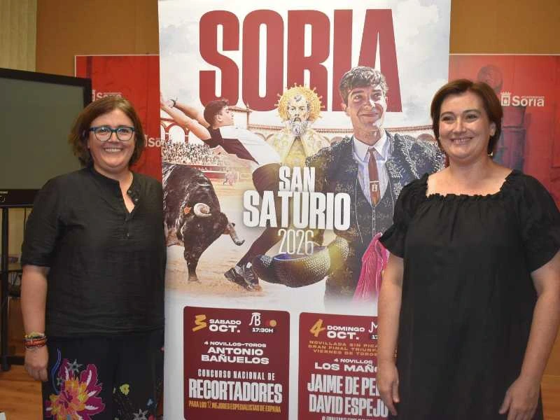 Novillada de triunfadores y concurso nacional de recortadores para San Saturio en Soria
