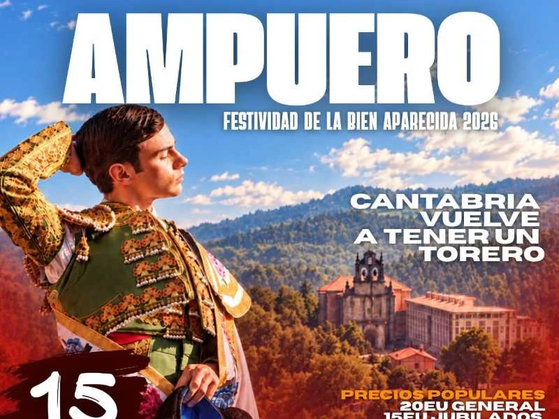 Ampuero acogerá una importante novillada picada de Cebada Gago por la Bien Aparecida