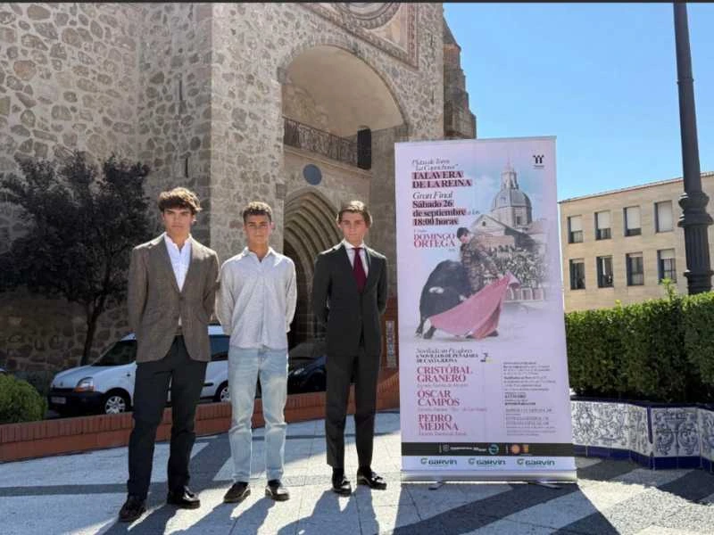 Cristóbal Granero, Óscar Campos y Pedro Medina, finalistas del “V Certamen Domingo Ortega” en Talavera