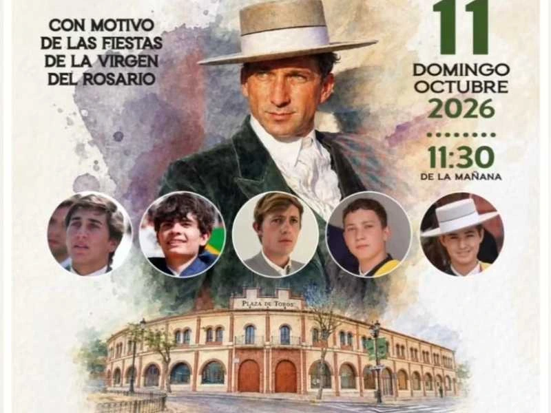 Fuengirola celebrará una extraordinaria novillada en clase magistral por las Fiestas de la Virgen del Rosario