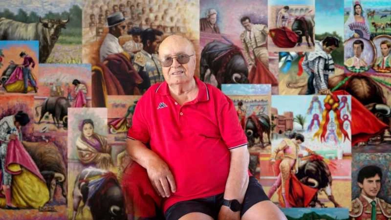 Fallece a los 94 años el pintor Pedro Escacena, pincel inmortal del arte taurino