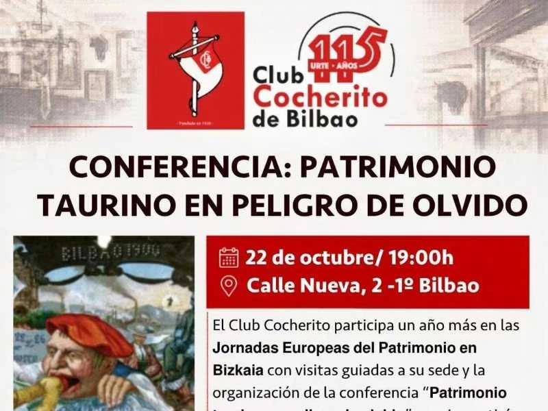 El Club Cocherito de Bilbao alerta: su patrimonio taurino, en peligro de olvido