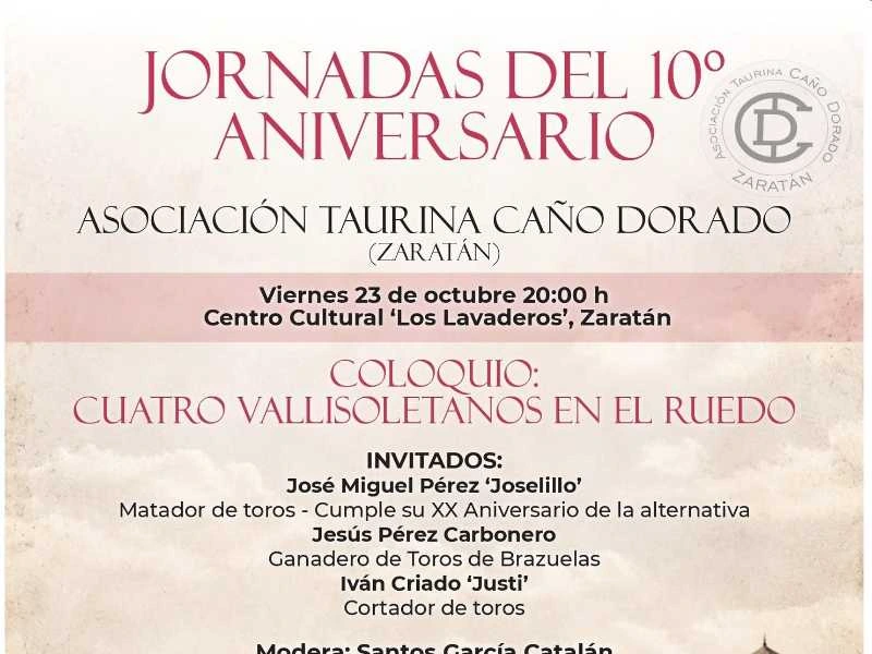 La Asociación Caño Dorado celebra su 10º aniversario con un coloquio de acento vallisoletano en Zaratán